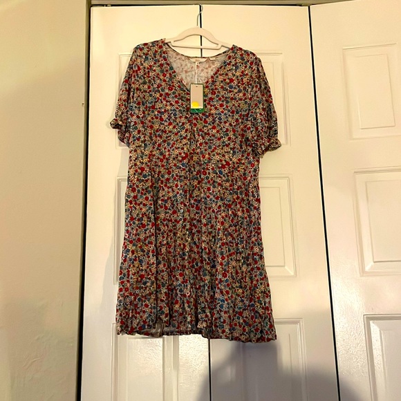 Boden V Neck Jersey Dress size 16. NWT Never worn, perfect condition - Picture 2 of 4